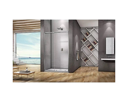 Купить Душевая дверь 120 см Good Door Lira WTW-120-C-CH прозрачное в магазине сантехники Santeh-Crystal.ru