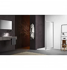 Душевая дверь 90 см Aquatek AQ ARI PI 09020CH прозрачное