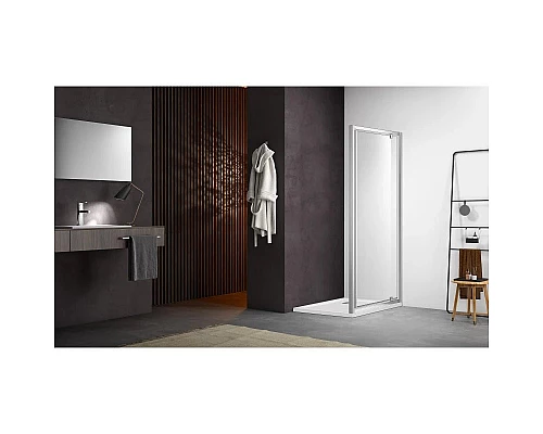 Заказать Душевая дверь 80 см Aquatek AQ ARI PI 08020CH прозрачное в магазине сантехники Santeh-Crystal.ru