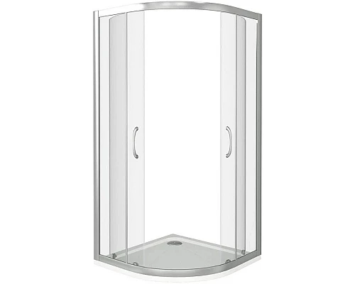 Купить Душевой уголок 90х90 см Good Door Latte R-90-C-WE прозрачное в магазине сантехники Santeh-Crystal.ru