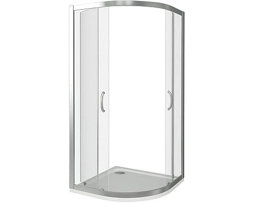 Купить Душевой уголок 100х100 см Good Door Infinity R-100-C-CH прозрачное в магазине сантехники Santeh-Crystal.ru