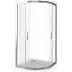 Купить Душевой уголок 80х80 см Good Door Infinity R-80-G-CH grape в магазине сантехники Santeh-Crystal.ru