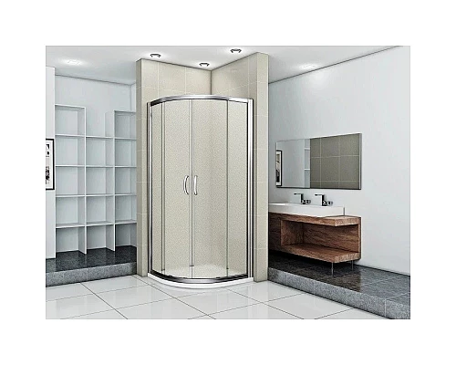 Заказать Душевой уголок 90х90 см Good Door Infinity R-90-G-CH grape в магазине сантехники Santeh-Crystal.ru