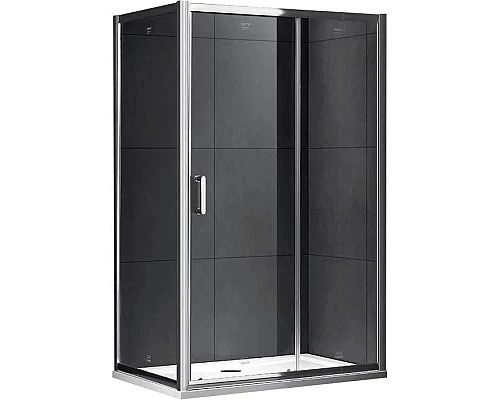 Купить Душевой уголок 140х90 см Gemy Victoria S30191B-A90 прозрачное в магазине сантехники Santeh-Crystal.ru