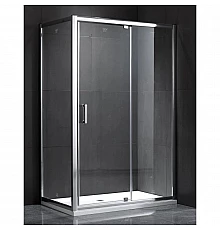 Душевой уголок 110х75 см Gemy Sunny Bay S28191C-A75 прозрачное