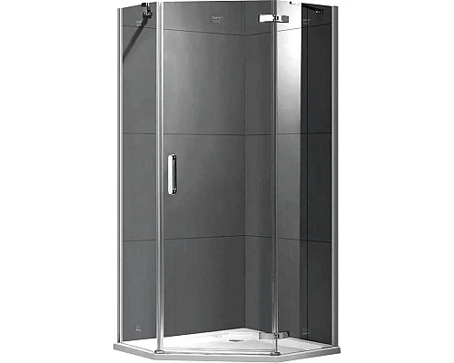 Купить Душевой уголок 80х80 см Gemy Fall Tea S29095 прозрачное в магазине сантехники Santeh-Crystal.ru