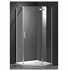 Душевой уголок 100х100 см Gemy Fall Tea S29105 прозрачное