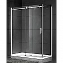 Душевой уголок 150х80 см Gemy Modern Gent S25191B-A6-80 прозрачное