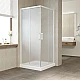 Приобрести Душевой уголок 100х100 см Vegas Glass ZA 100 01 10 сатин в магазине сантехники Santeh-Crystal.ru