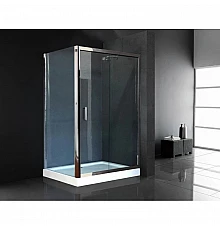 Душевой уголок с поддоном 120х90 см Royal Bath RB9120HP-T-CH прозрачное