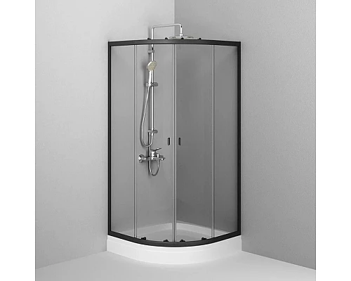 Приобрести Душевой уголок с поддоном 90x90 см AM.PM X-Joy W88E-205-090BT прозрачное в магазине сантехники Santeh-Crystal.ru