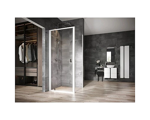 Заказать Душевой уголок 80х80 см Ravak Nexty NDOP1 + NPSS 03O40100Z1 + 90O40100Z1 прозрачное в магазине сантехники Santeh-Crystal.ru