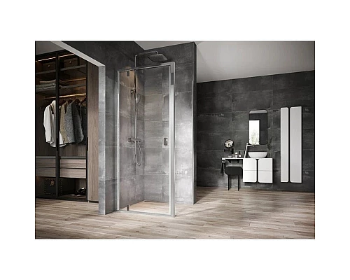 Купить Душевой уголок 90х80 см Ravak Nexty NDOP1 + NPSS 03O70C00Z1 + 90O40C00Z1 прозрачное в магазине сантехники Santeh-Crystal.ru