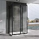 Приобрести Душевой уголок 110х90 см Abber Schwarzer Diamant AG30110B-S90B-S90B прозрачное в магазине сантехники Santeh-Crystal.ru
