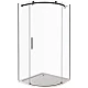 Приобрести Душевой уголок 90х90 см Good Door Galaxy R-90-C-B прозрачное в магазине сантехники Santeh-Crystal.ru
