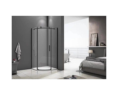 Заказать Душевой уголок 100х100 см Good Door Galaxy R-100-C-B прозрачное в магазине сантехники Santeh-Crystal.ru