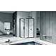 Купить Душевой уголок 120х80 см Good Door Cofe R-120-C-B прозрачное в магазине сантехники Santeh-Crystal.ru