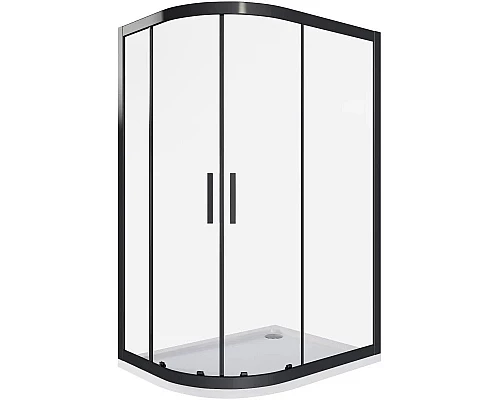 Купить Душевой уголок 120х80 см Good Door Cofe R-120-C-B прозрачное в магазине сантехники Santeh-Crystal.ru