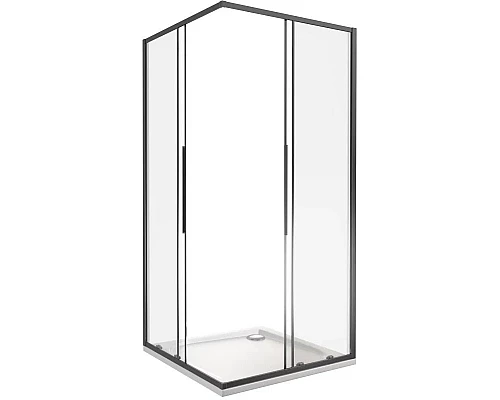 Приобрести Душевой уголок 80х80 см Good Door Idea CR-80-C-B прозрачное в магазине сантехники Santeh-Crystal.ru