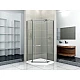 Купить Душевой уголок 100х100 см Good Door Orion PNT-100-C-CH прозрачное в магазине сантехники Santeh-Crystal.ru