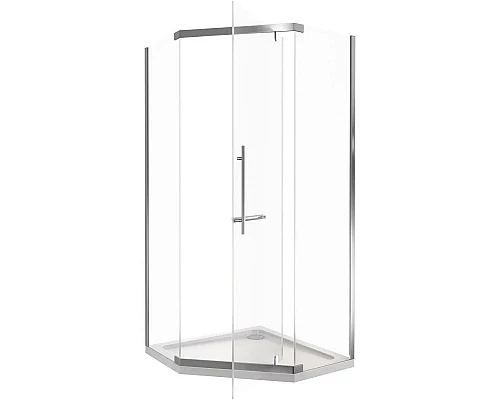 Купить Душевой уголок 100х100 см Good Door Orion PNT-100-C-CH прозрачное в магазине сантехники Santeh-Crystal.ru