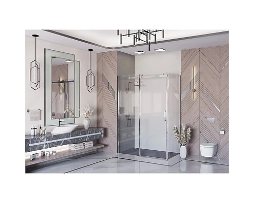 Приобрести Душевой уголок 120х100 см Ambassador Benefit 19021101HX-100HX прозрачное в магазине сантехники Santeh-Crystal.ru