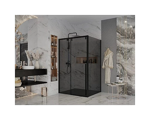 Купить Душевой уголок 120х110 см Ambassador Intense 110022201IBB-110IBB тонированное в магазине сантехники Santeh-Crystal.ru