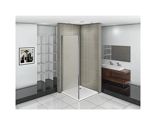 Приобрести Боковая стенка 80 см Good Door Infinity SP-80-G-CH grape в магазине сантехники Santeh-Crystal.ru