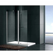 Неподвижная перегородка 150x90 см Gemy New Rockcoco S03161D прозрачное