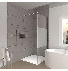 Неподвижная перегородка 70 см Veconi Korato KR72-70-04-19C1 Frost Line