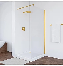 Неподвижная перегородка 106х189 см Vegas Glass EAF 106 09 10 сатин