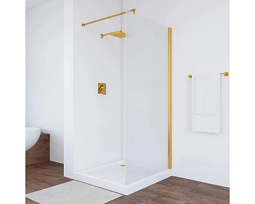 Заказать Неподвижная перегородка 106х189 см Vegas Glass EAF 106 09 10 сатин в магазине сантехники Santeh-Crystal.ru