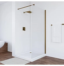 Неподвижная перегородка 106х189 см Vegas Glass EAF 106 05 10 сатин