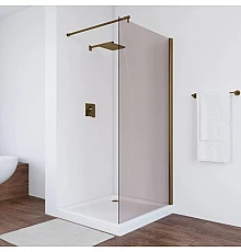 Неподвижная перегородка 106х189 см Vegas Glass EAF 106 05 05 бронза