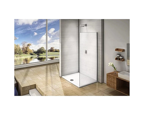 Купить Боковая стенка 100 см Good Door Orion SP-100-G-CH grape в магазине сантехники Santeh-Crystal.ru