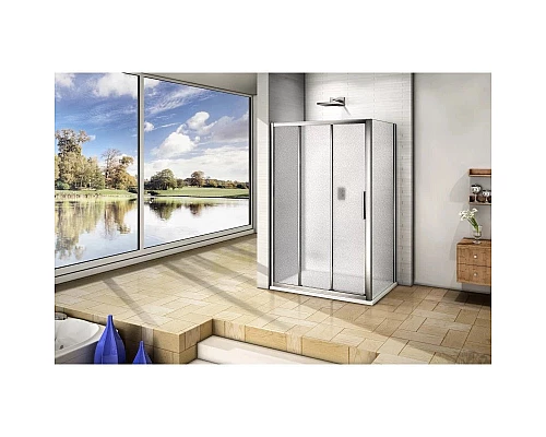 Купить Боковая стенка 100 см Good Door Orion SP-100-G-CH grape в магазине сантехники Santeh-Crystal.ru