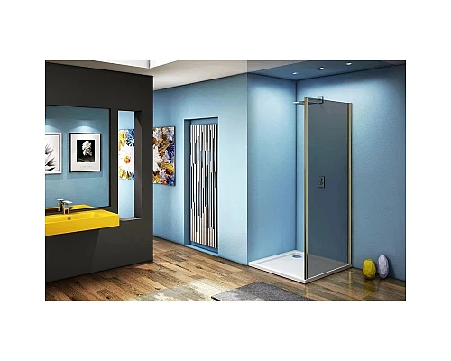 Заказать Боковая стенка 100 см Good Door Jazz SP-100-B-BR тонированное в магазине сантехники Santeh-Crystal.ru