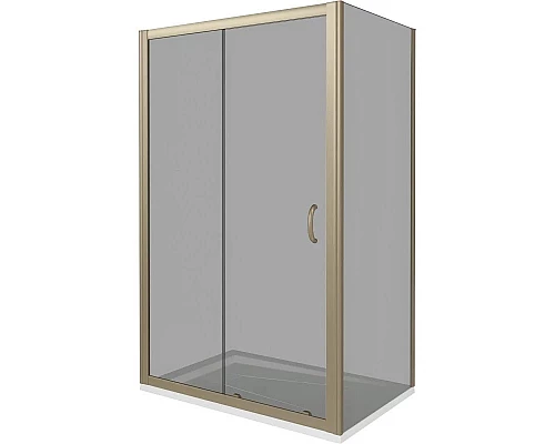 Заказать Боковая стенка 100 см Good Door Jazz SP-100-B-BR тонированное в магазине сантехники Santeh-Crystal.ru