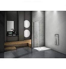 Боковая стенка 80 см Good Door Mokka SP-80-C-WE прозрачное