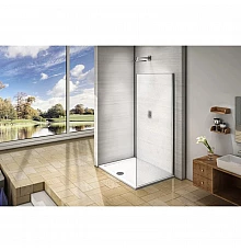 Боковая стенка 90 см Good Door Orion SP-90-G-CH grape