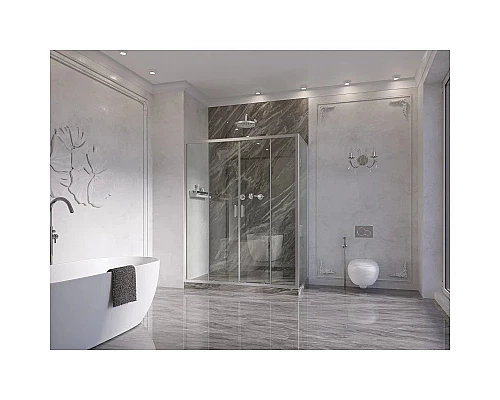 Заказать Боковая стенка 100 см Ambassador Forsa 100AX прозрачное в магазине сантехники Santeh-Crystal.ru