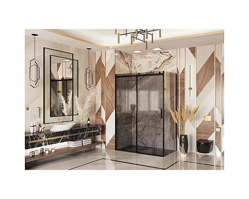 Заказать Боковая стенка 110 см Ambassador Benefit 110HBB тонированное в магазине сантехники Santeh-Crystal.ru