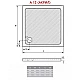Купить Акриловый поддон 90x90 см Alpen A12-90 в магазине сантехники Santeh-Crystal.ru