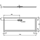 Заказать Акриловый поддон 170x70 см Ideal Standard Ultra Flat New T447901 в магазине сантехники Santeh-Crystal.ru