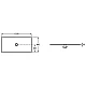 Заказать Керамический поддон 120х80 см Roca Cratos 3740L6660 в магазине сантехники Santeh-Crystal.ru
