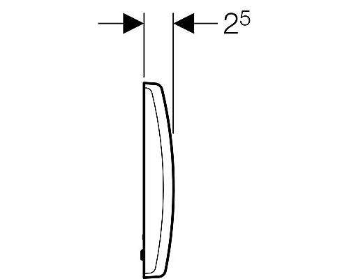 Заказать Система электронного управления смывом писсуара, питание от сети Geberit Basic 115.817.46.5 в магазине сантехники Santeh-Crystal.ru