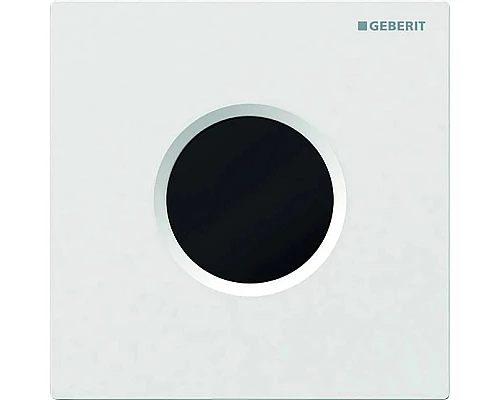 Купить Система электронного управления смывом писсуара, питание от сети, защитная крышка типа 01 Geberit альпийский белый 116.021.11.5 в магазине сантехники Santeh-Crystal.ru