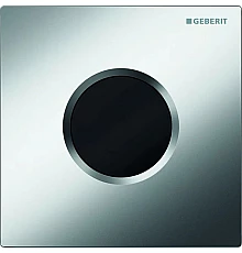 Система электронного управления смывом писсуара, питание от сети, защитная крышка типа 01 Geberit матовый хром 116.021.46.5