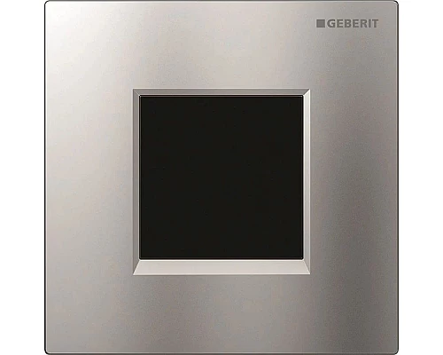 Заказать Система электронного управления смывом писсуара, питание от сети, защитная крышка типа 30 Geberit матовый хром 116.027.KN.1 в магазине сантехники Santeh-Crystal.ru