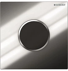 Система электронного управления смывом писсуара, питание от батарей, защитная крышка типа 10 Geberit глянцевый хром/матовый хром 116.035.KH.1